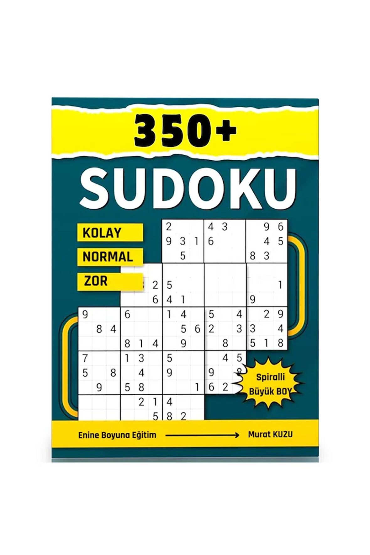 Kolaydan Zora 352 Sudoku (Büyük Boy Kitap)