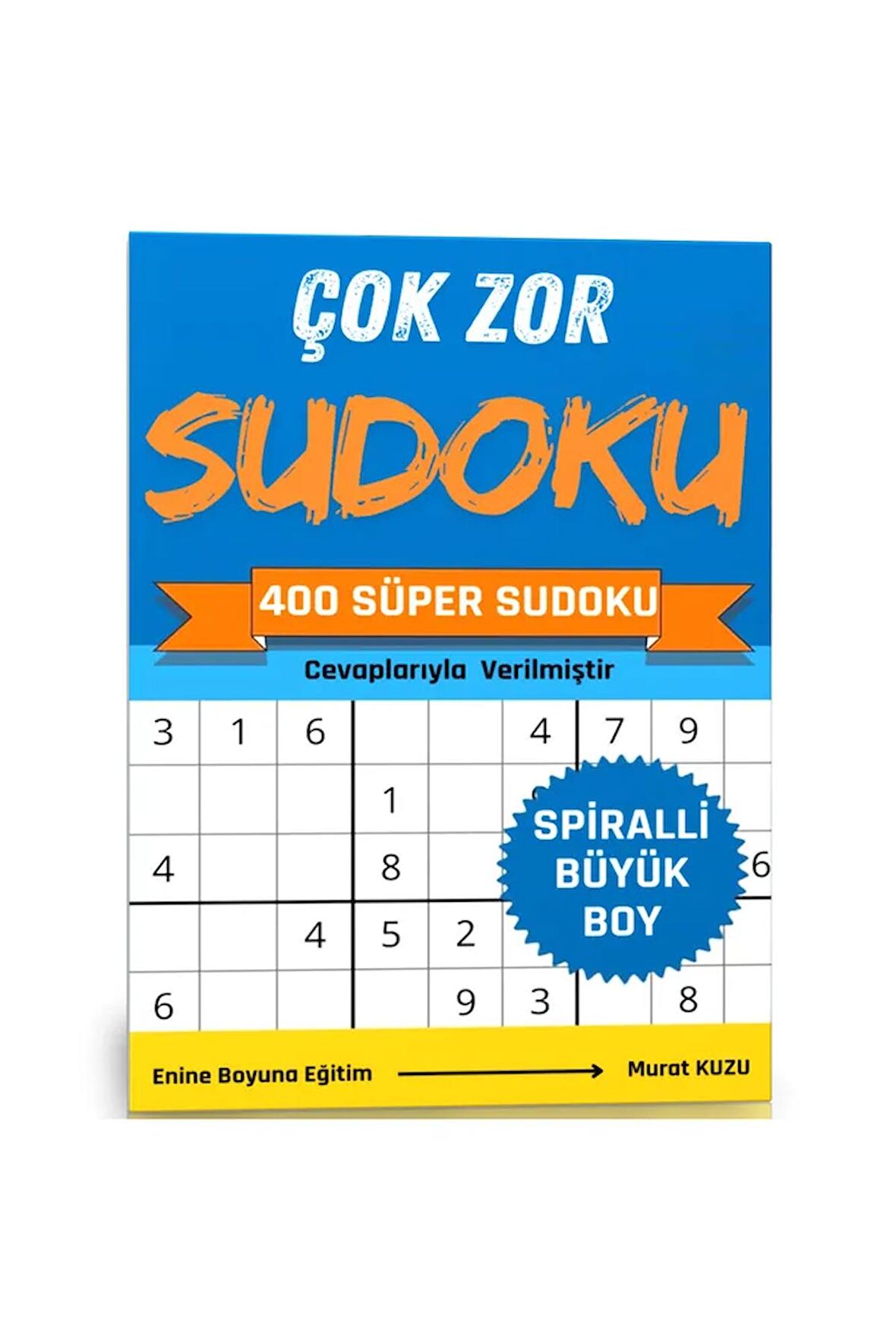 Çok ZOR Sudoku Kitabı (400 Süper Sudoku)