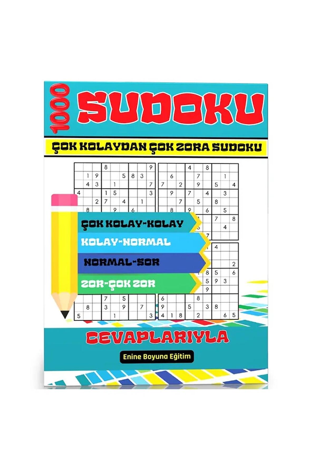 Çok Kolaydan Çok Zora 1000 Sudoku