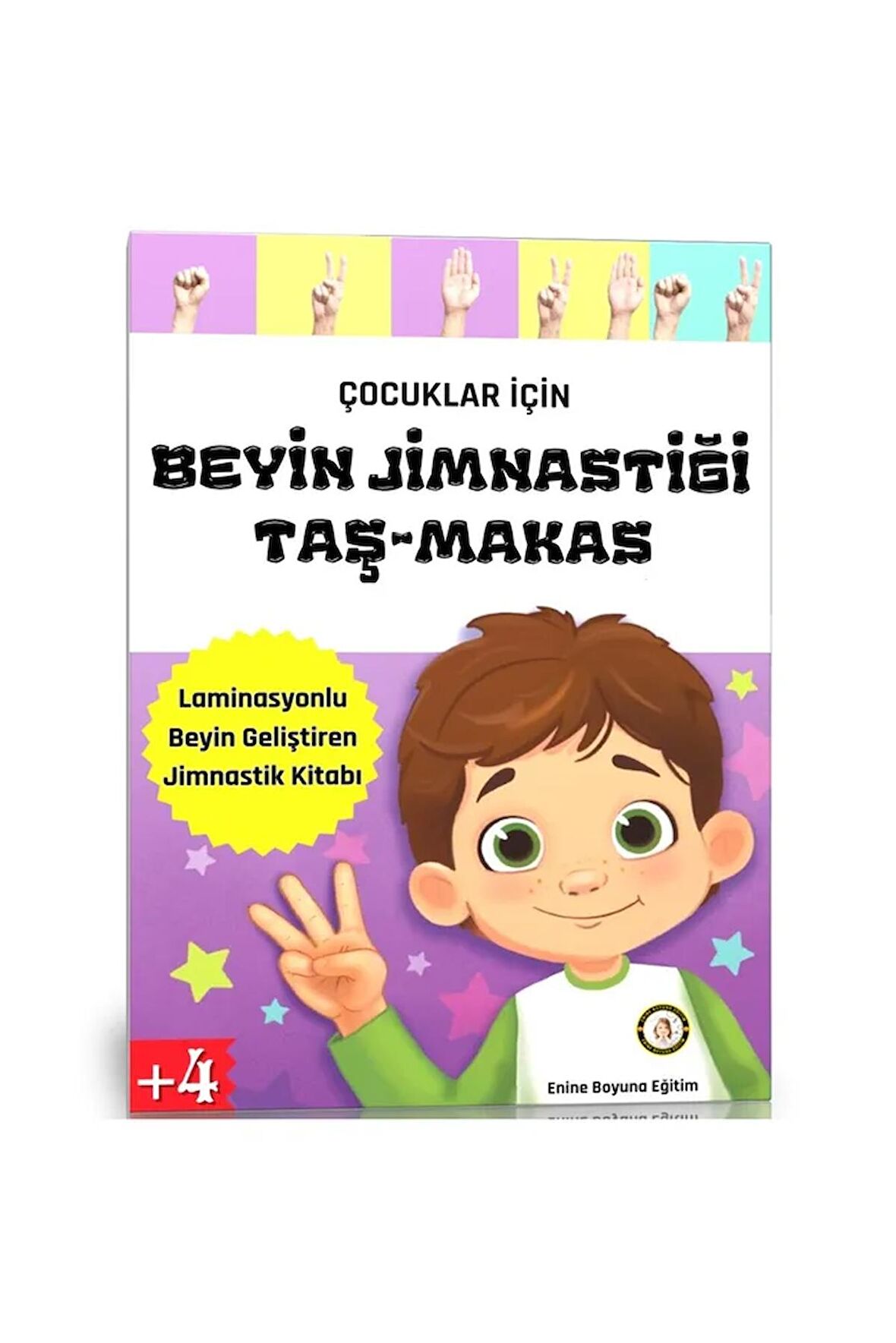Çocuklar İçin Beyin Jimnastiği TAŞ-MAKAS Kitabı