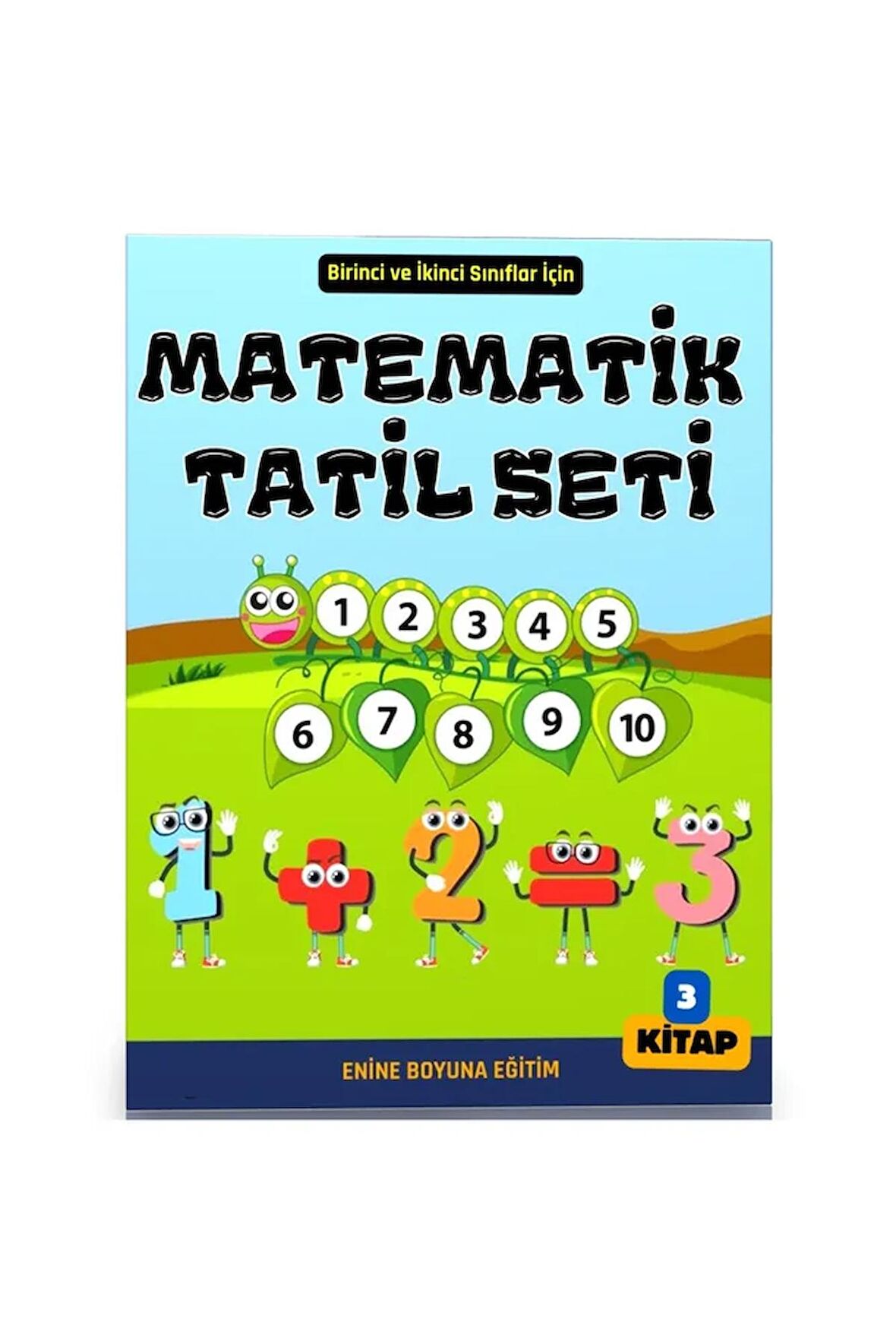 Birinci ve İkinci Sınıflar İçin Matematik Tatil Seti (3 Kitap)
