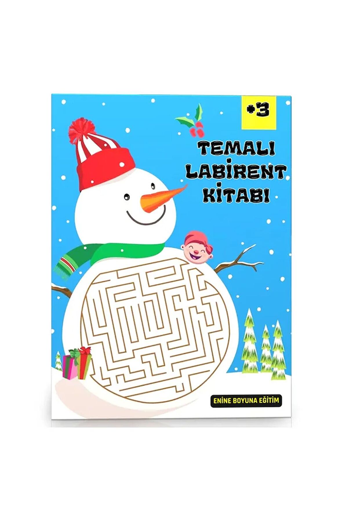Temalı Labirent Bulmaca Kitabı (60 Süper Labirent)