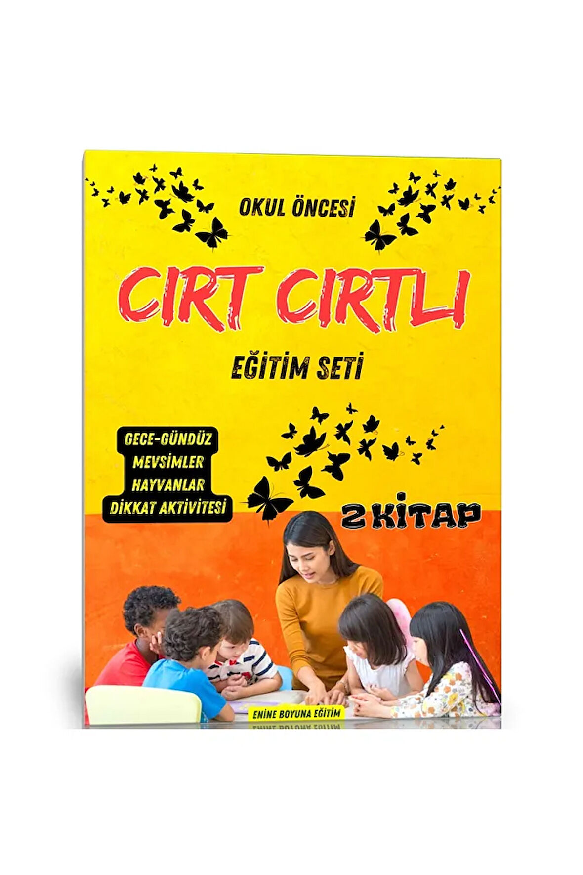 Okul Öncesi Cırt Cırtlı Eğitim Seti (2 Kitap)