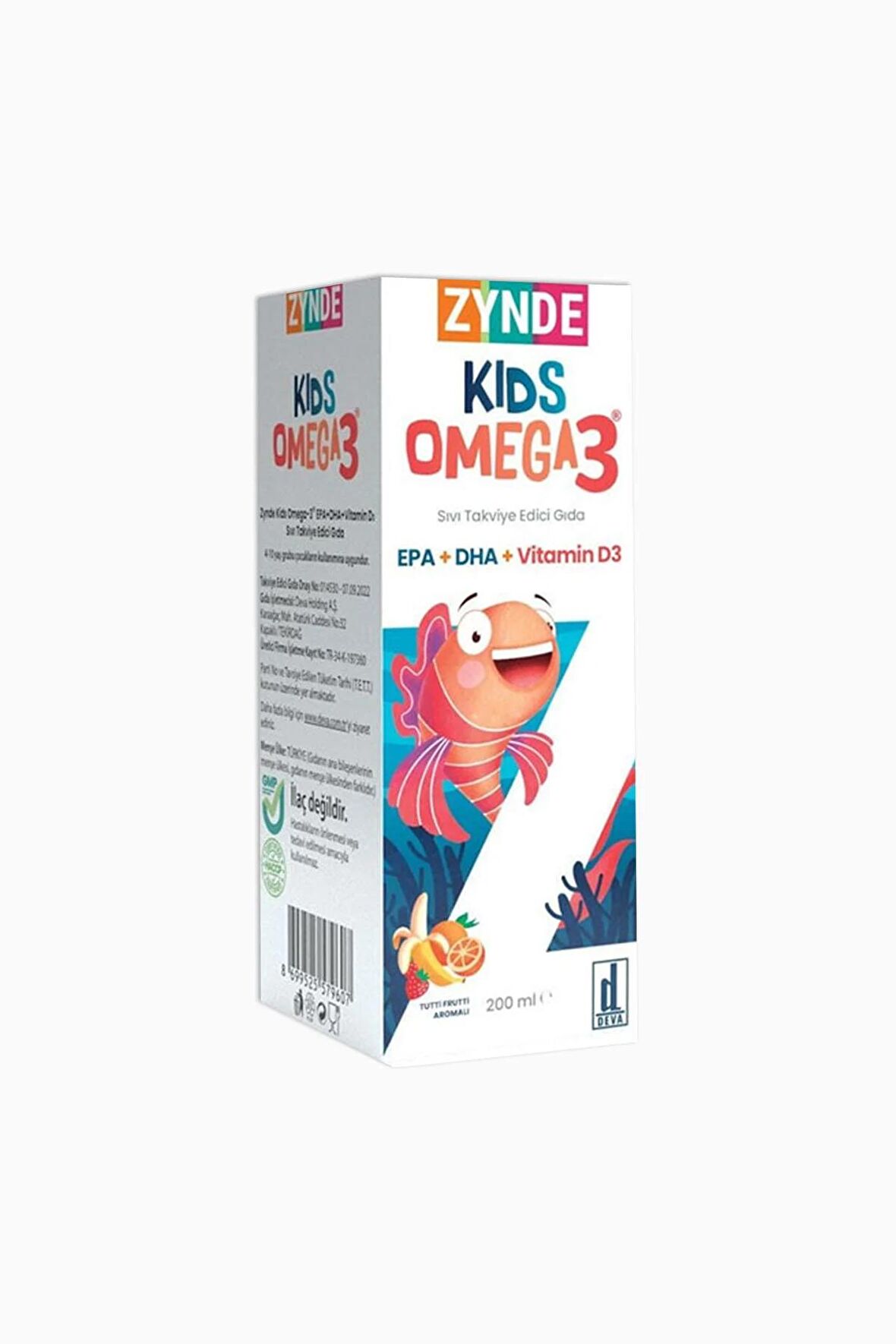 Zynde Kids Omega3 + Vitamin D3 200 ml