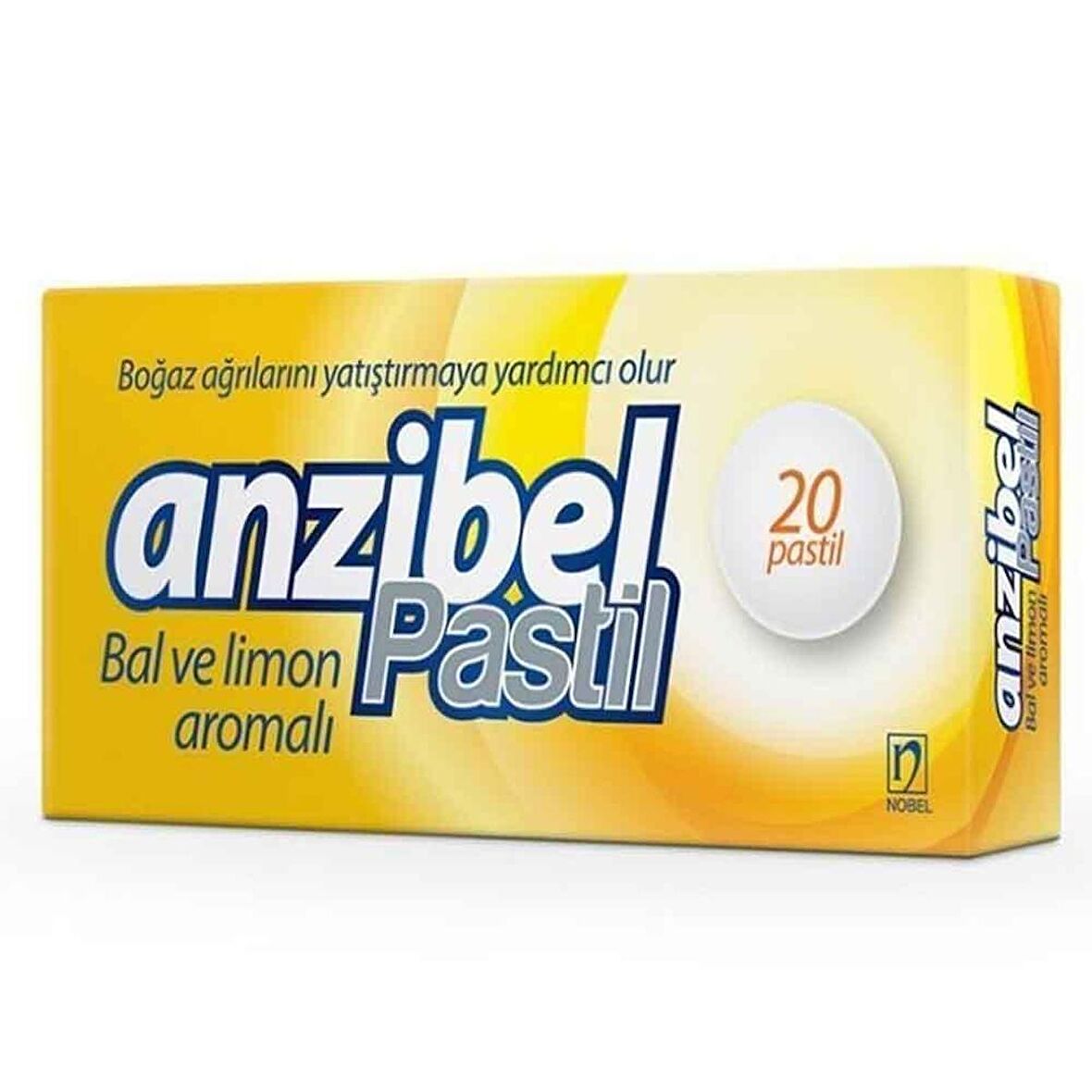 Anzibel Bal ve Limon Aromalı 20 Pastil