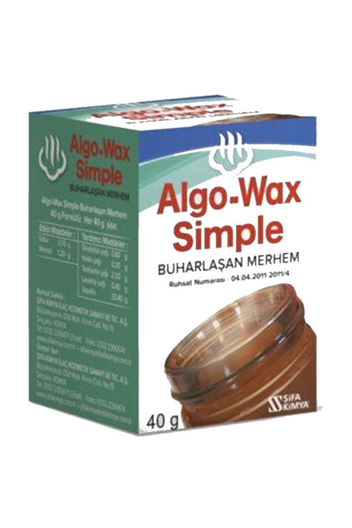 ALGO-WAX SIMPLE POMAD 40 GR