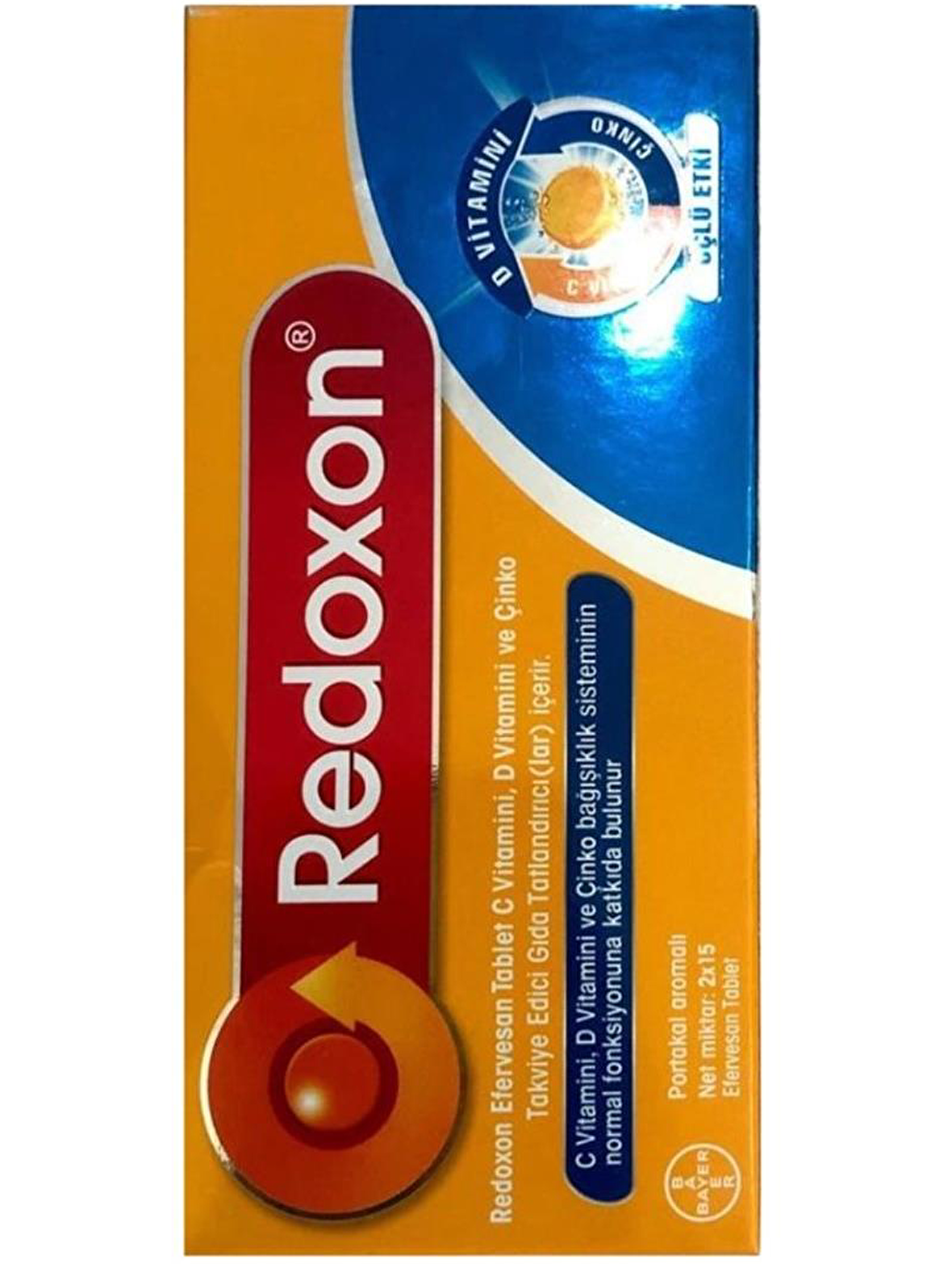 Redoxon 3'lü Etkili 30 Efervesan Tablet