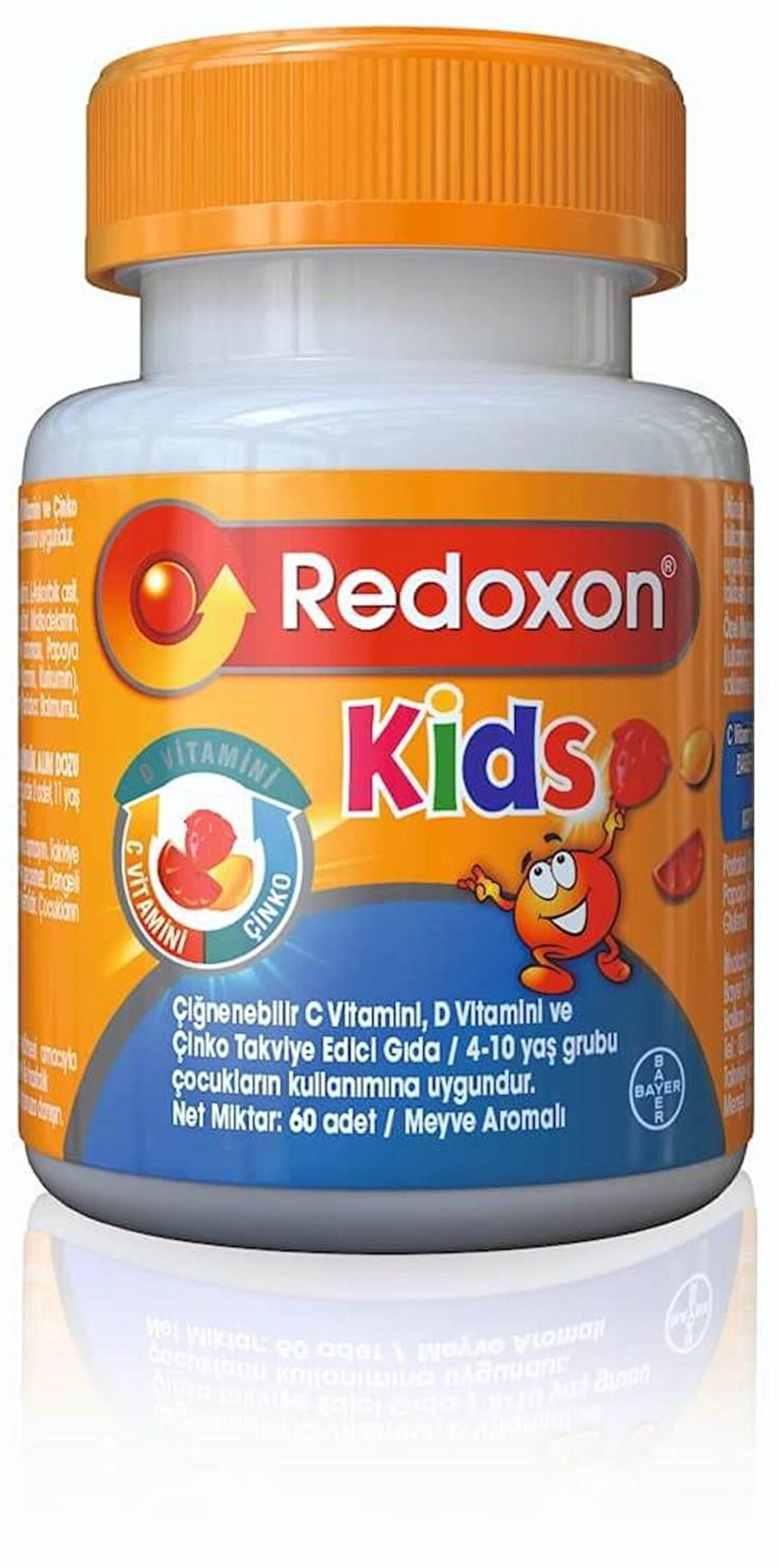 Redoxon Kids Çiğnenebilir 60 Tablet