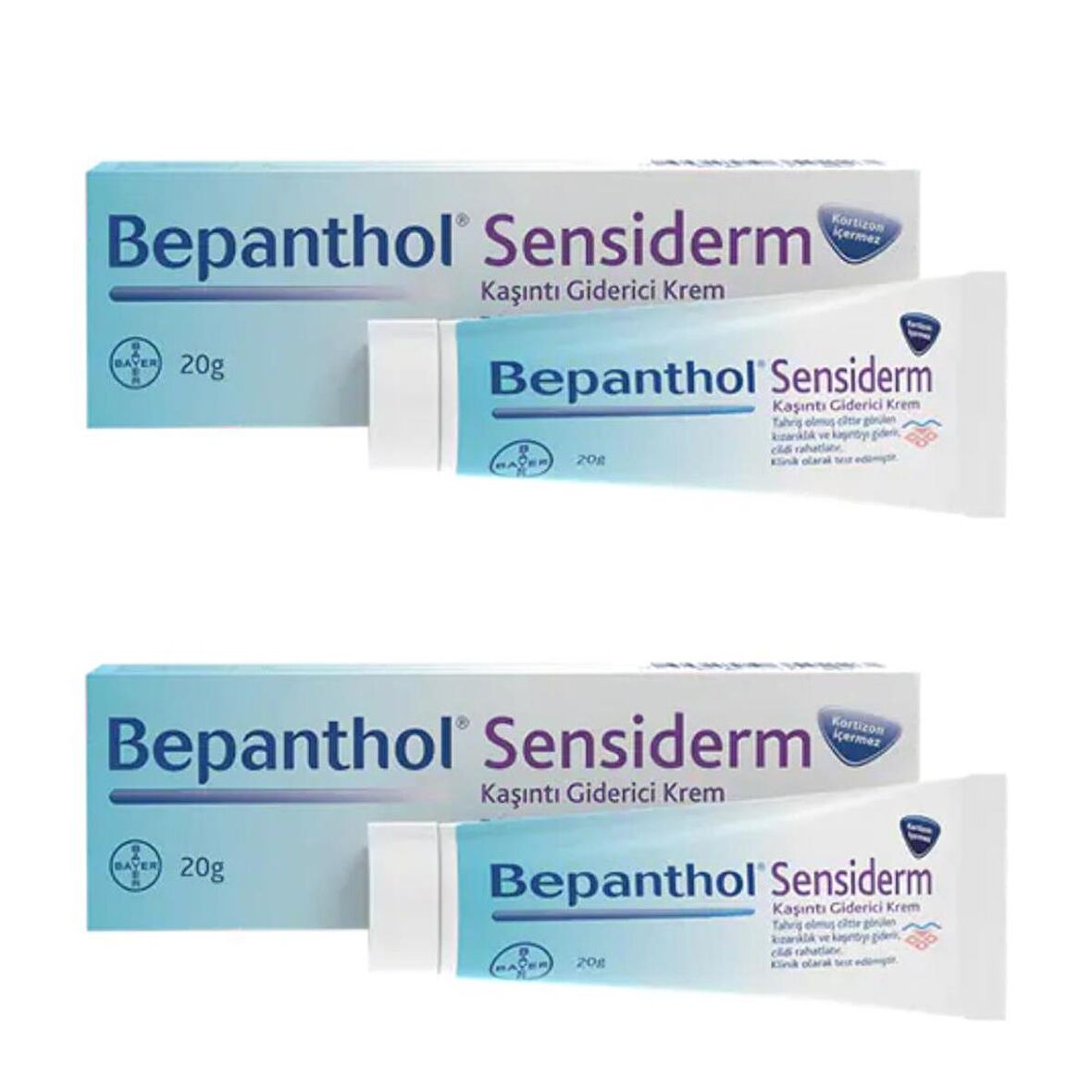 Bepanthol Sensiderm Krem 20 gr 2 Kutu