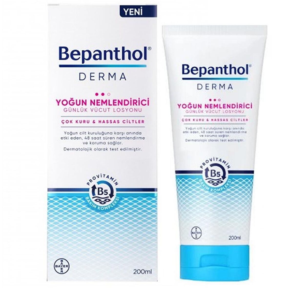 Bepanthol Derma Yoğun Nemlendirici Günlük Vücut Losyonu 200 Ml