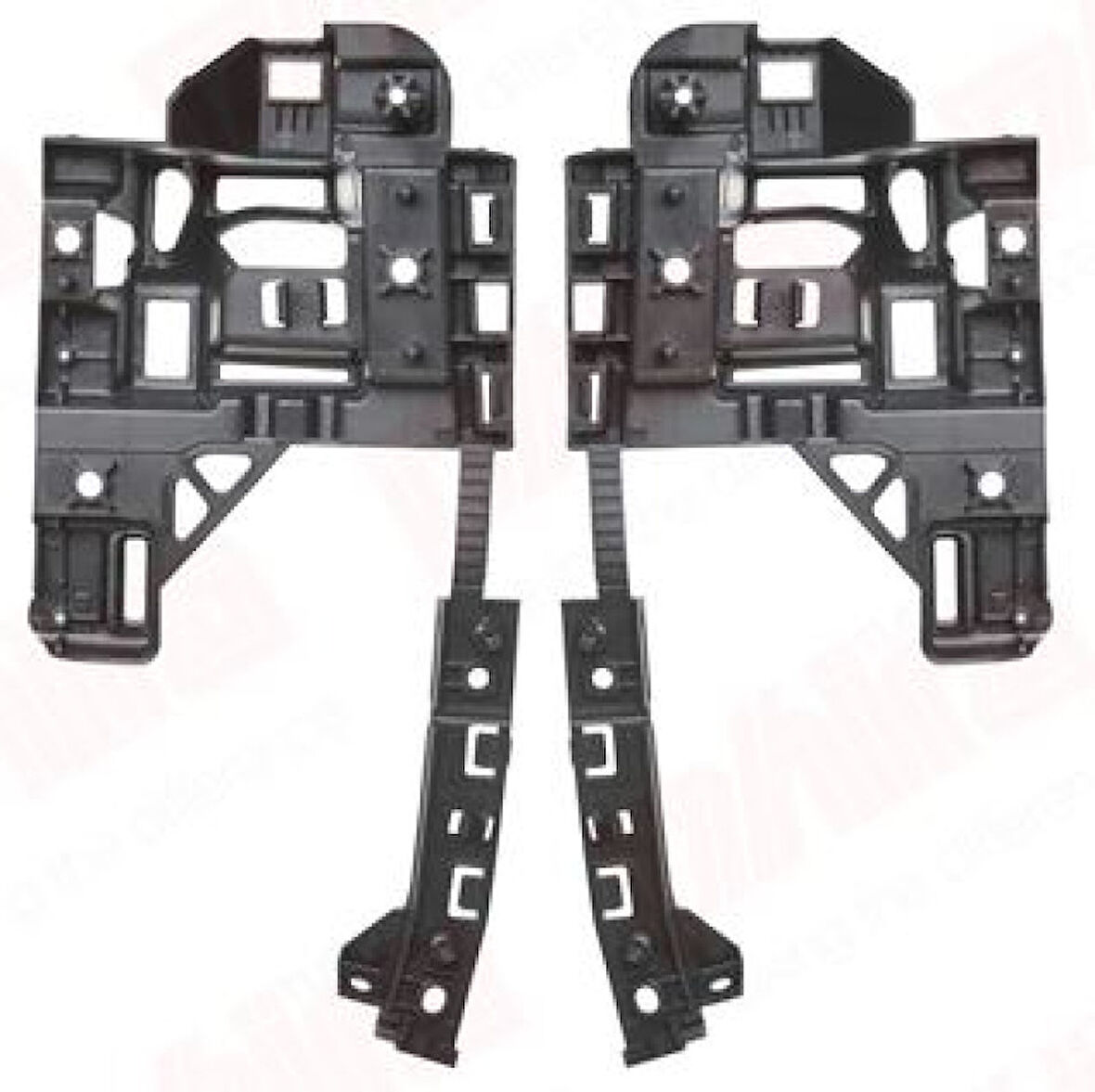 Psa Tampon Baglantı Braketi Arka Sol / Sag Takım Partner 11> - Phira Br-08433