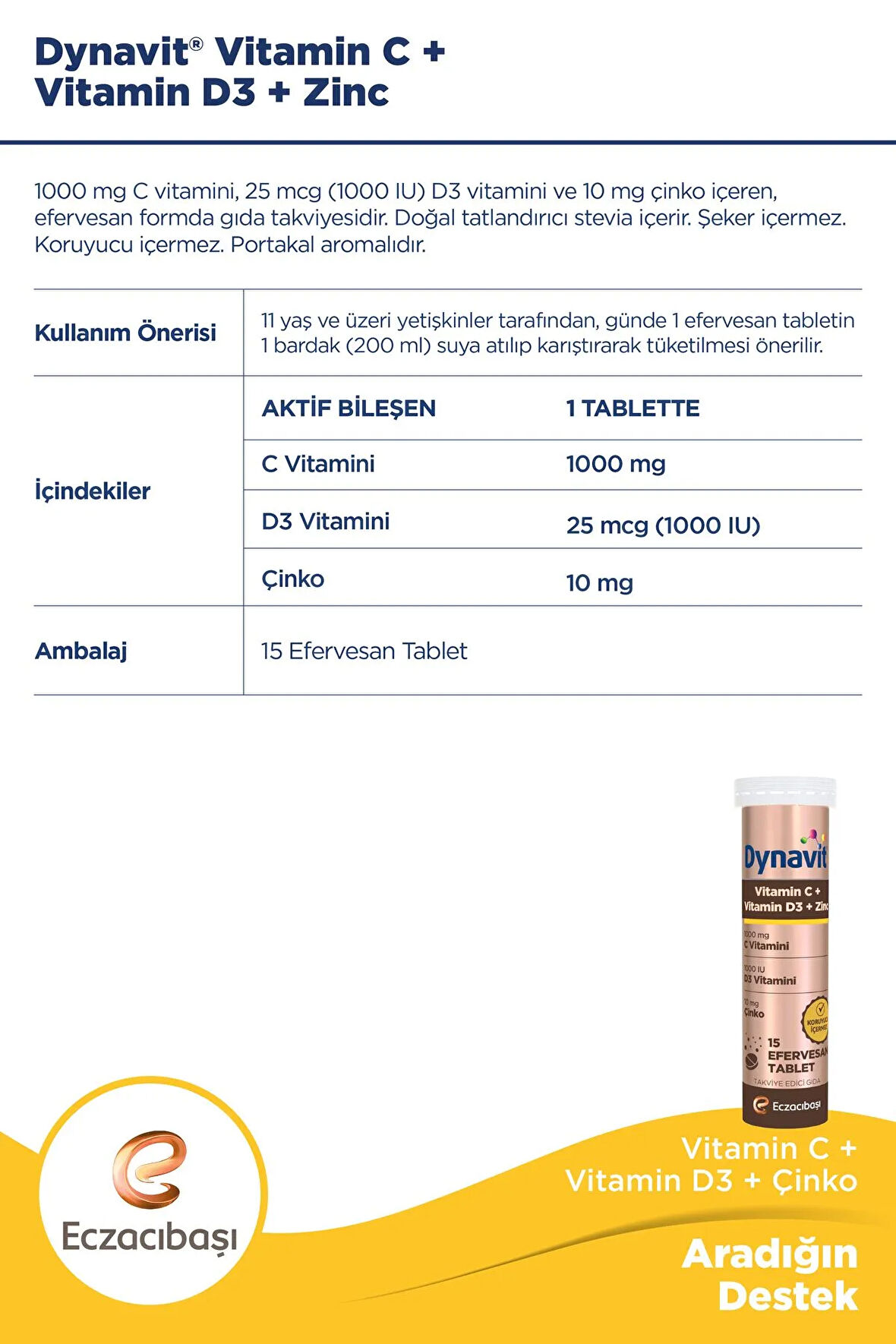 Vitamin C & D & Çinko & Herbal İzlanda Yosunu Avantajlı Paket