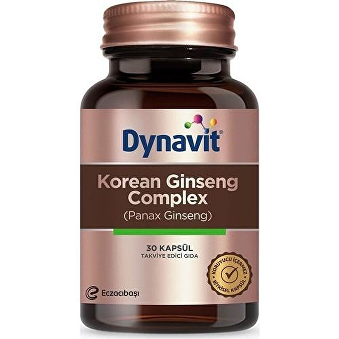 Eczacıbaşı Dynavit Korean Ginseng Complex Takviye Edici Gıda 30 Kapsül