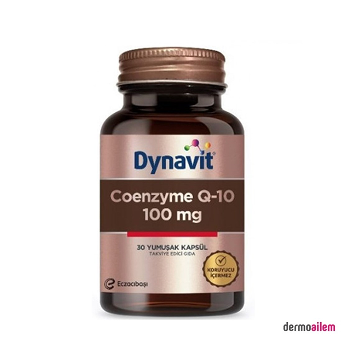 Dynavit Coenzyme Q10 100 mg 30 Yumuşak Kapsül