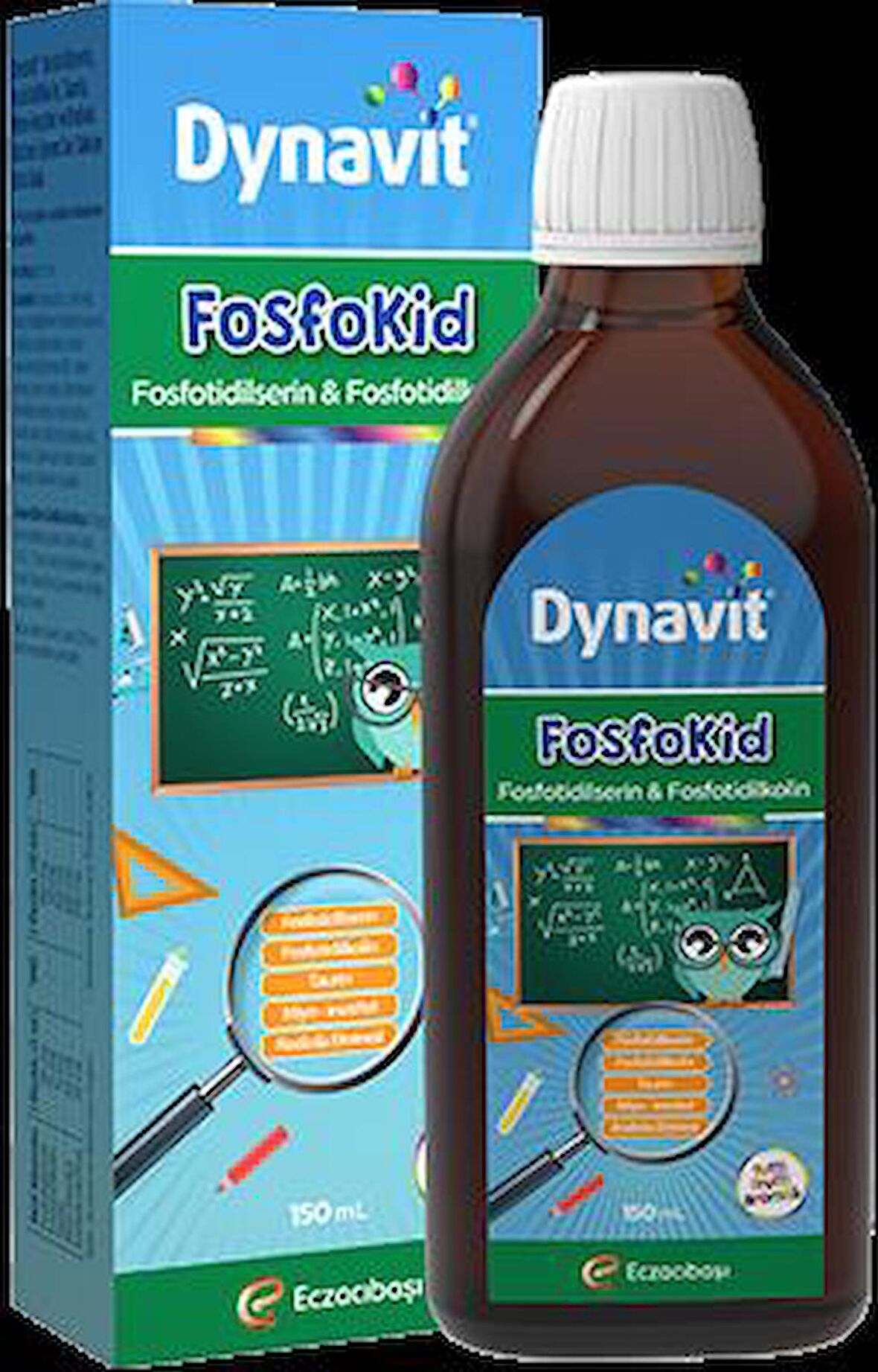 Dynavit Fosfokit Fosfatidilserin Fosfatidilkolin Sıvı 150 ml