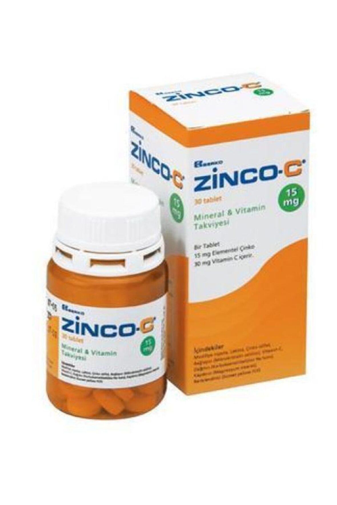 Zinco-c 15 mg 30 Tablet