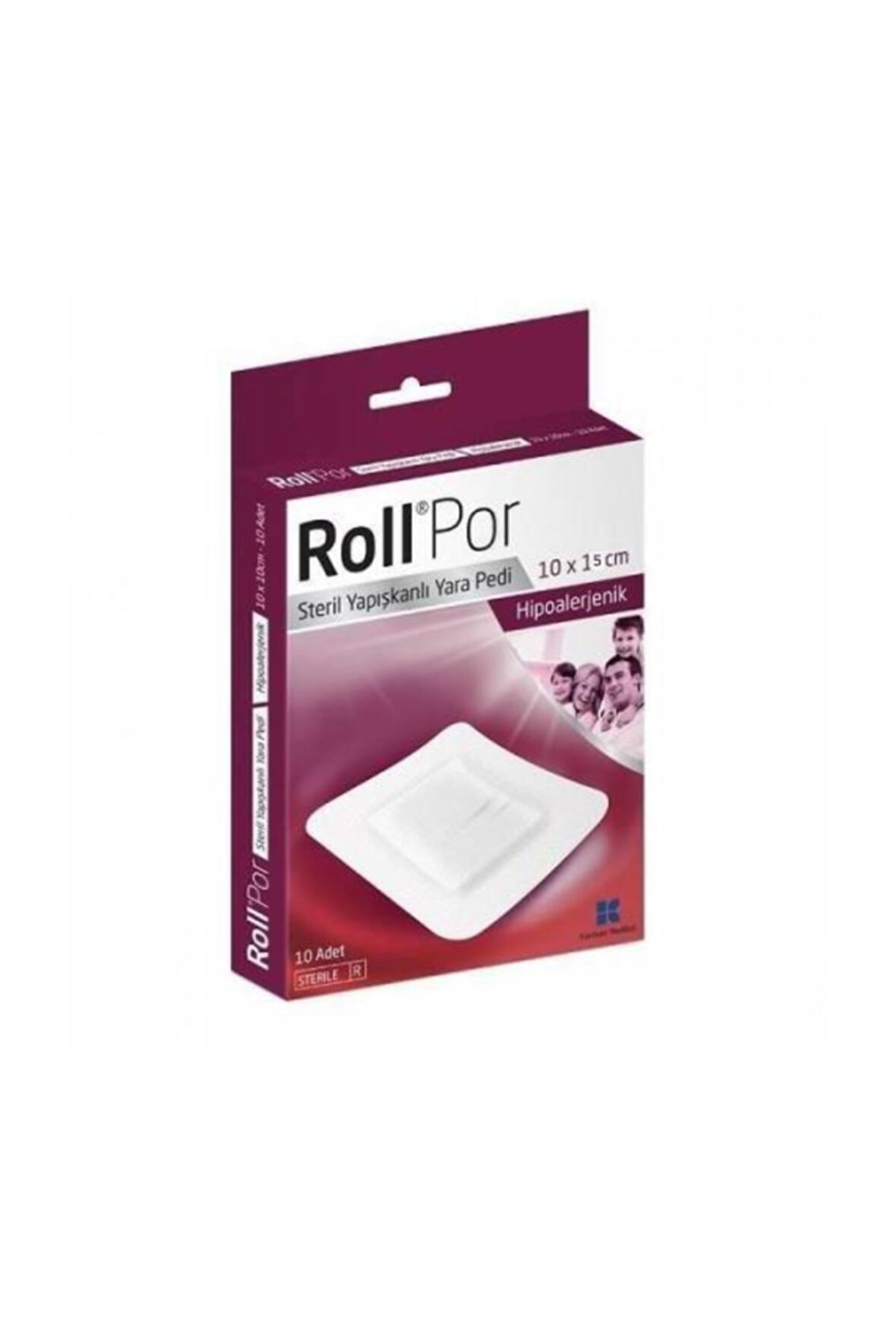 Roll Por Steril Yara Bandı 10 X 15 Cm