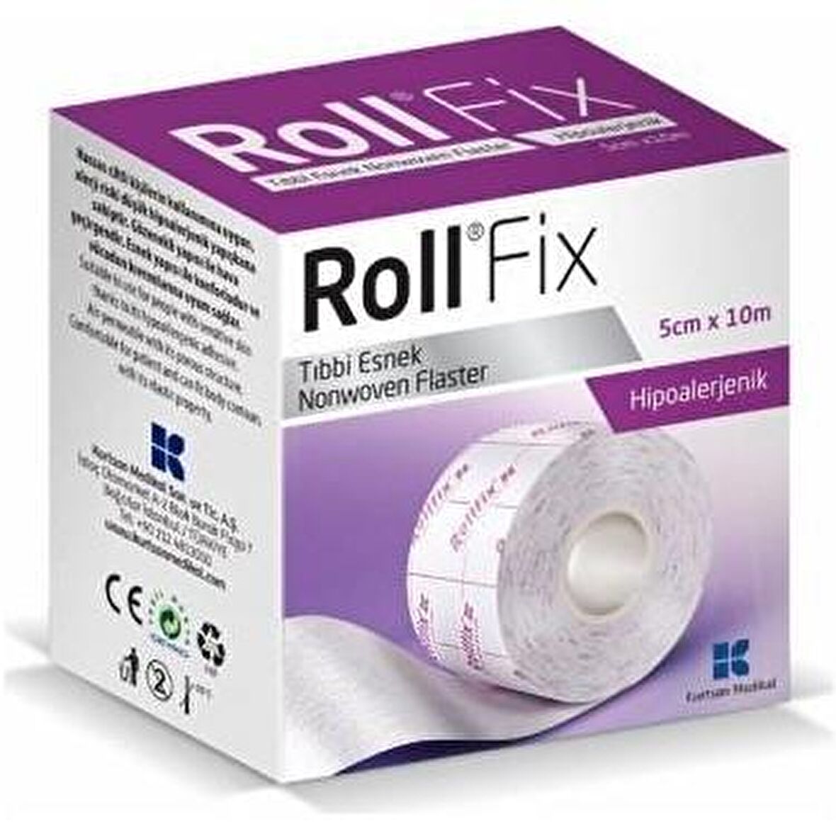 ROLLFIX TIBBI FLASTER 5.00cm.x 10mt.