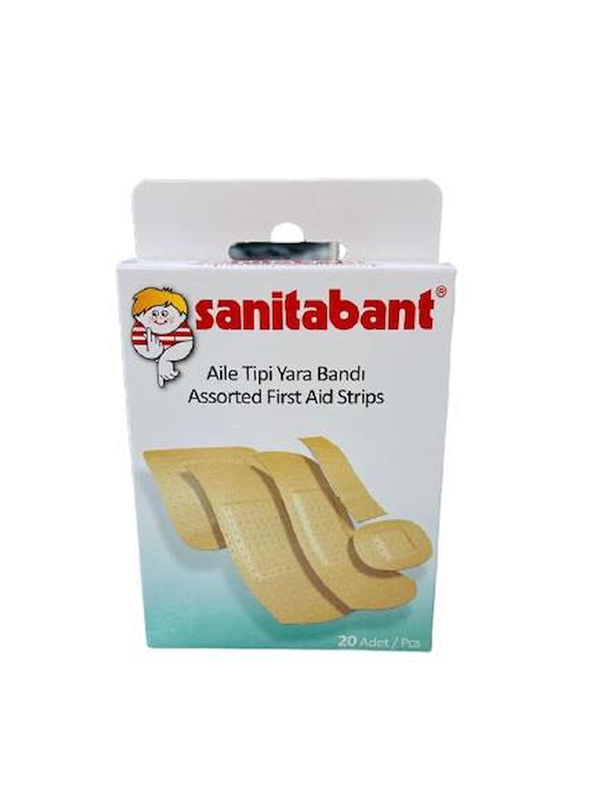Sanitabant Aile Tipi Karma Yara Bandı 20 li 1 Kutu