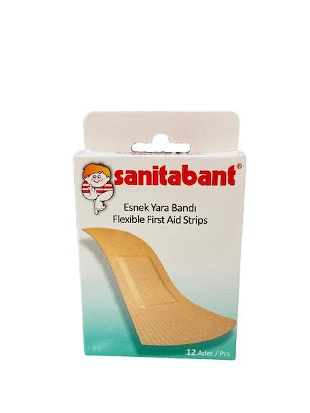 Sanitabant Esnek Yara Bandı 12 li 1 Kutu