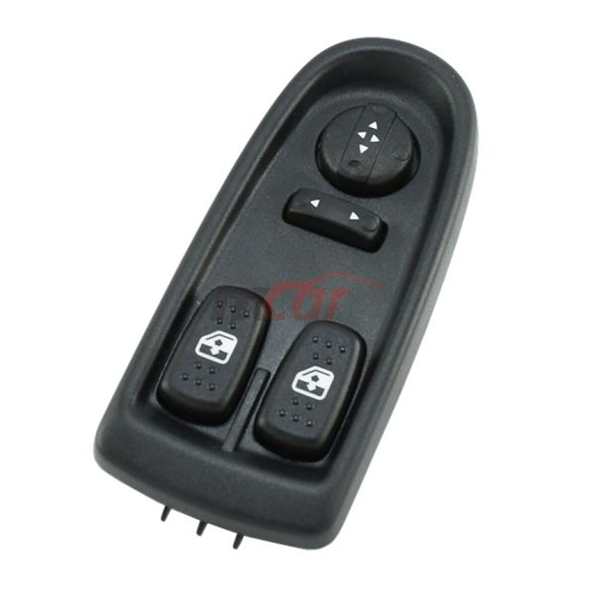 İveco Ticarı Cam Anahtarı (dugmesi) Ciftli Sol Daıly 06>12 Cerceveli (ayna Ayarlı) - Kraw An-1238