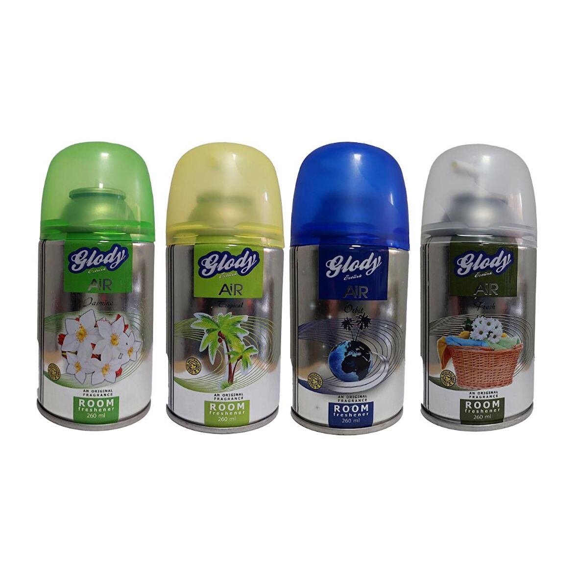 Glody Otomatik Oda Sprey Yedeği 260 Ml x 4'lü Set