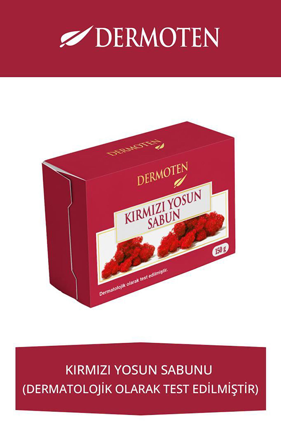 Kırmızı Yosun Sabun 150 gr
