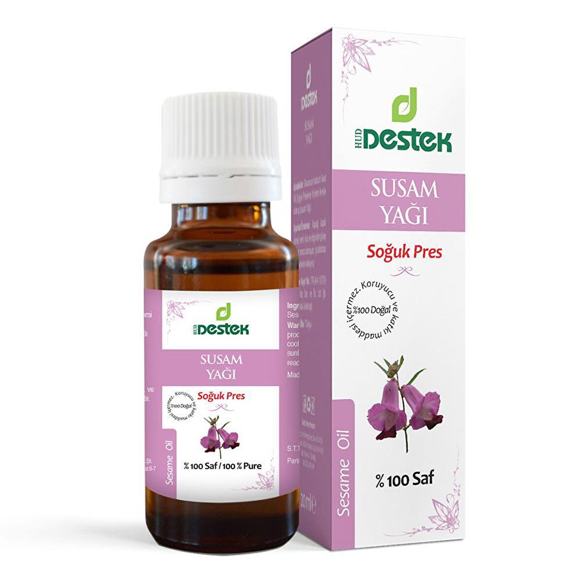 Susam Yağı (Soğuk Pres) 20 ml  