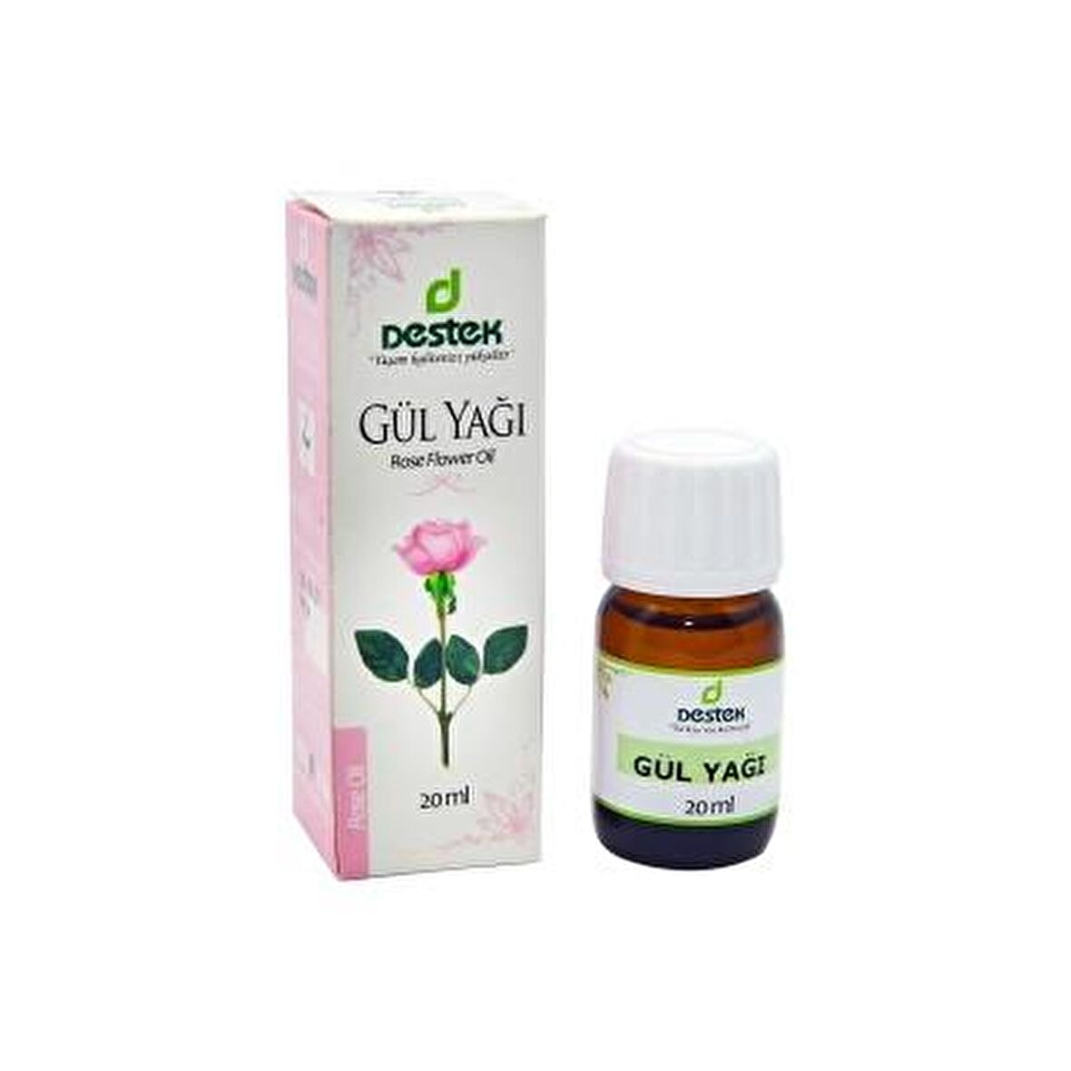 Destek Gül Yağı 20 ml
