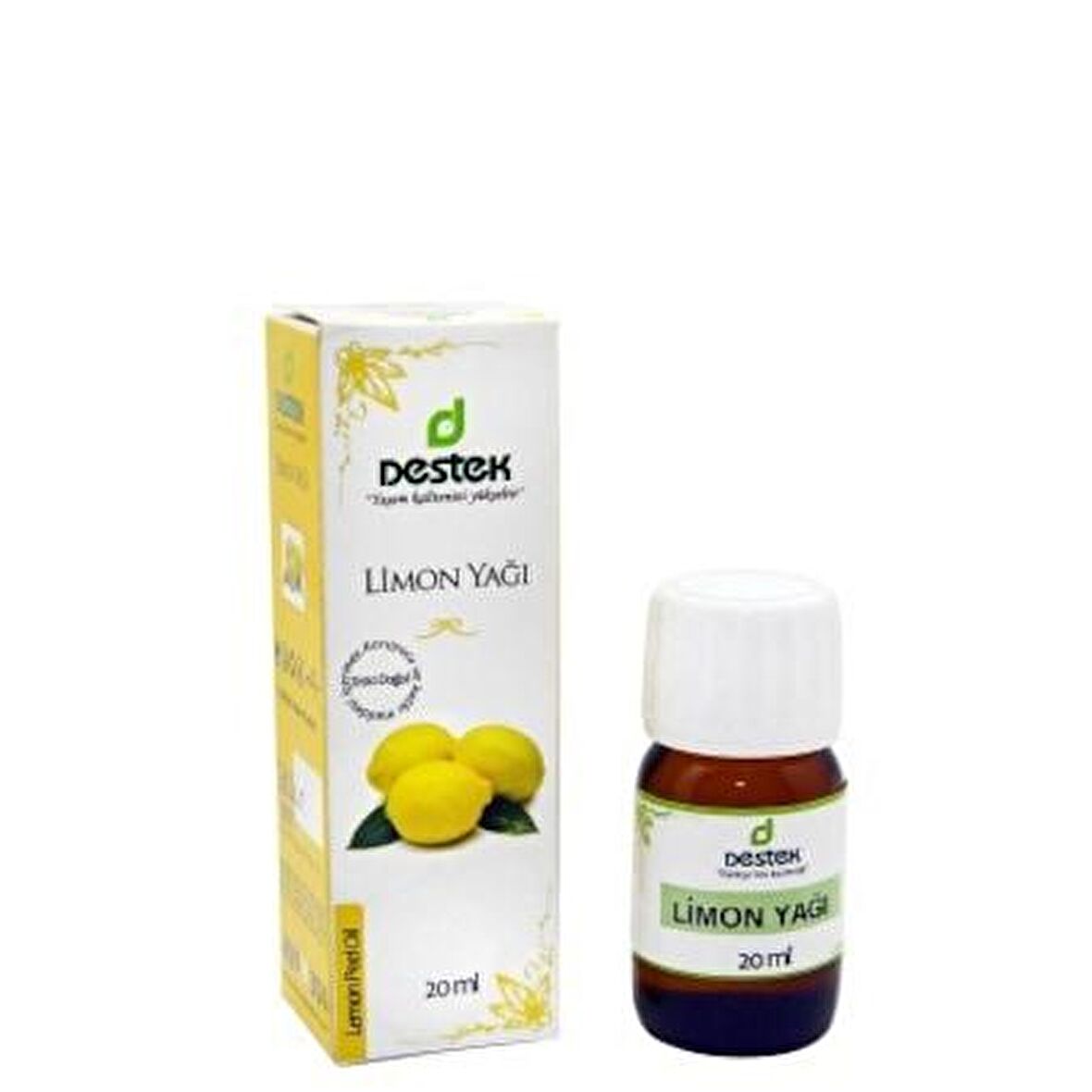 Destek Limon Yağı 20 ml Uçucu Yağ