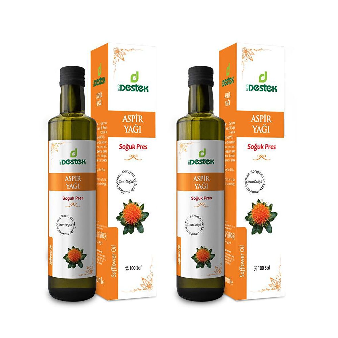 Aspir Yağı 250 ml (2 Adet) - %100 Saf