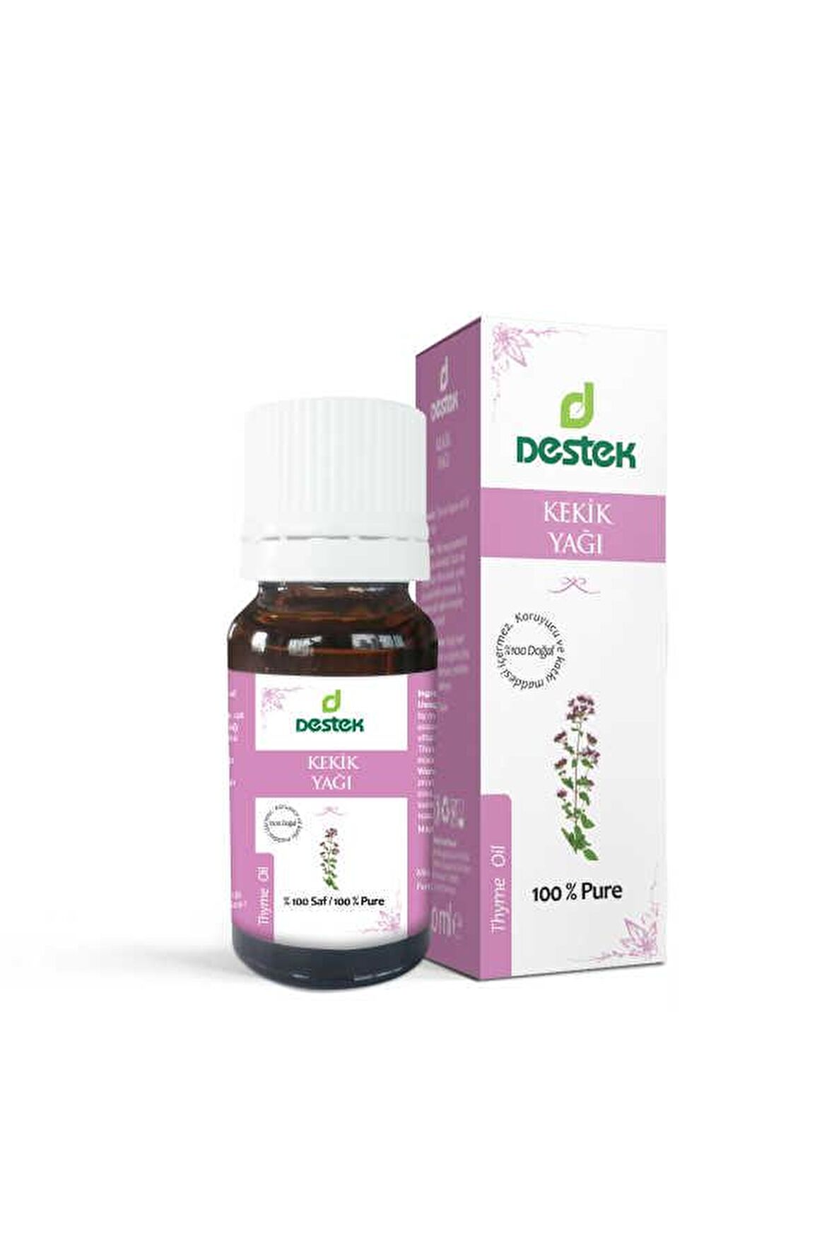 Kekik Yağı 10 ml (Karvakrol/Carvacrol İçerir) - %100 Saf