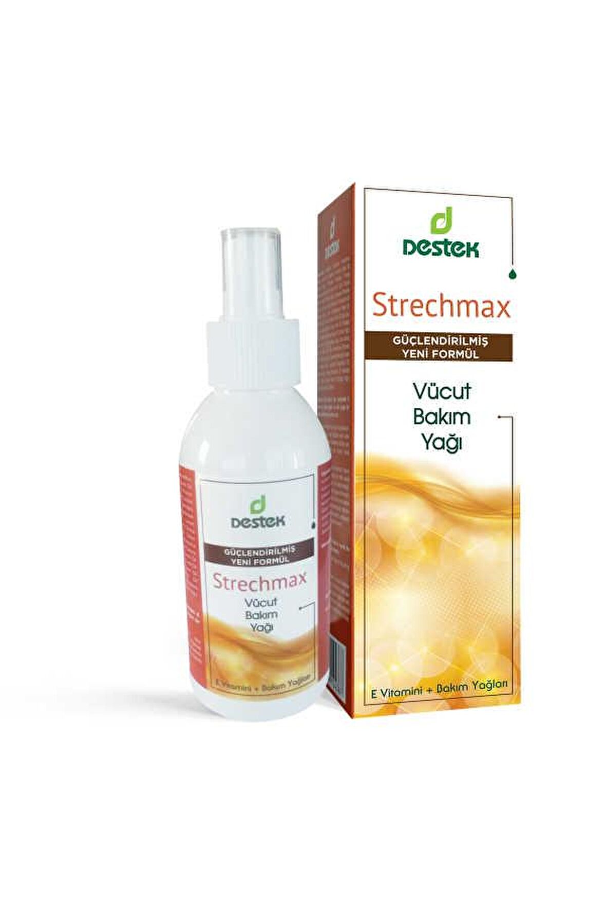 Destek Strechmax Vücut Bakım Yağı  150 ml