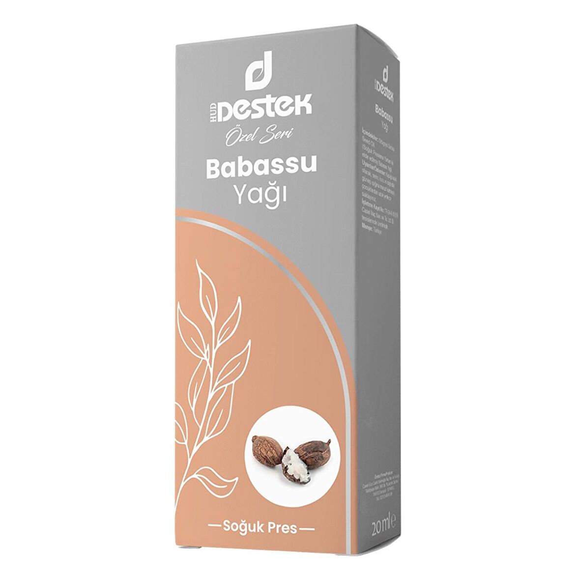 DESTEK BABASSU YAĞI 20 ML