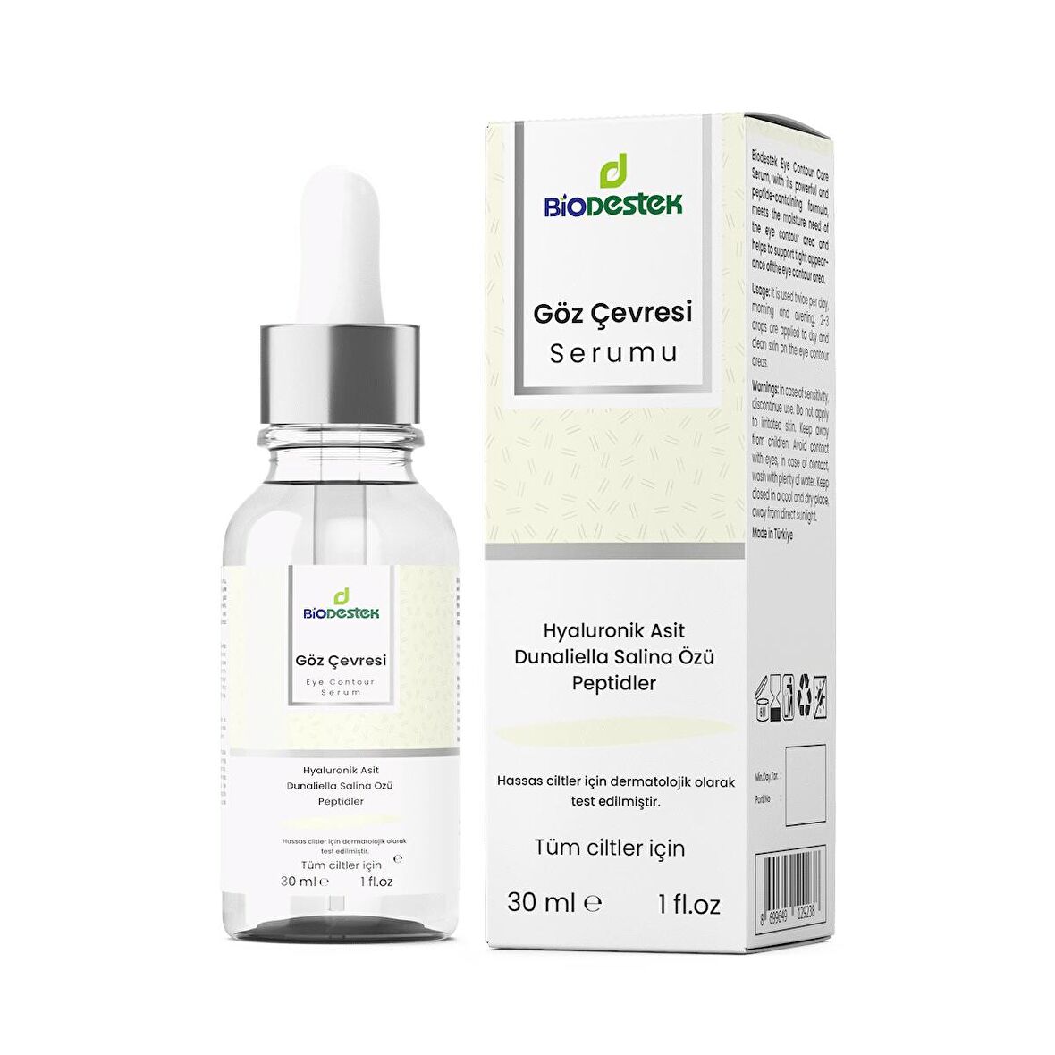 BİODESTEK GÖZ ÇEVRESİ SERUMU 30 ML