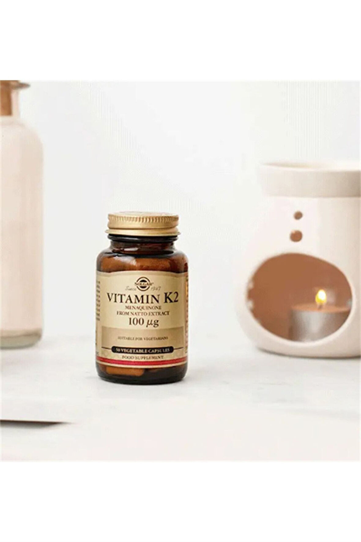 Solgar Vitamin K2 100 mcg 50 Kapsül