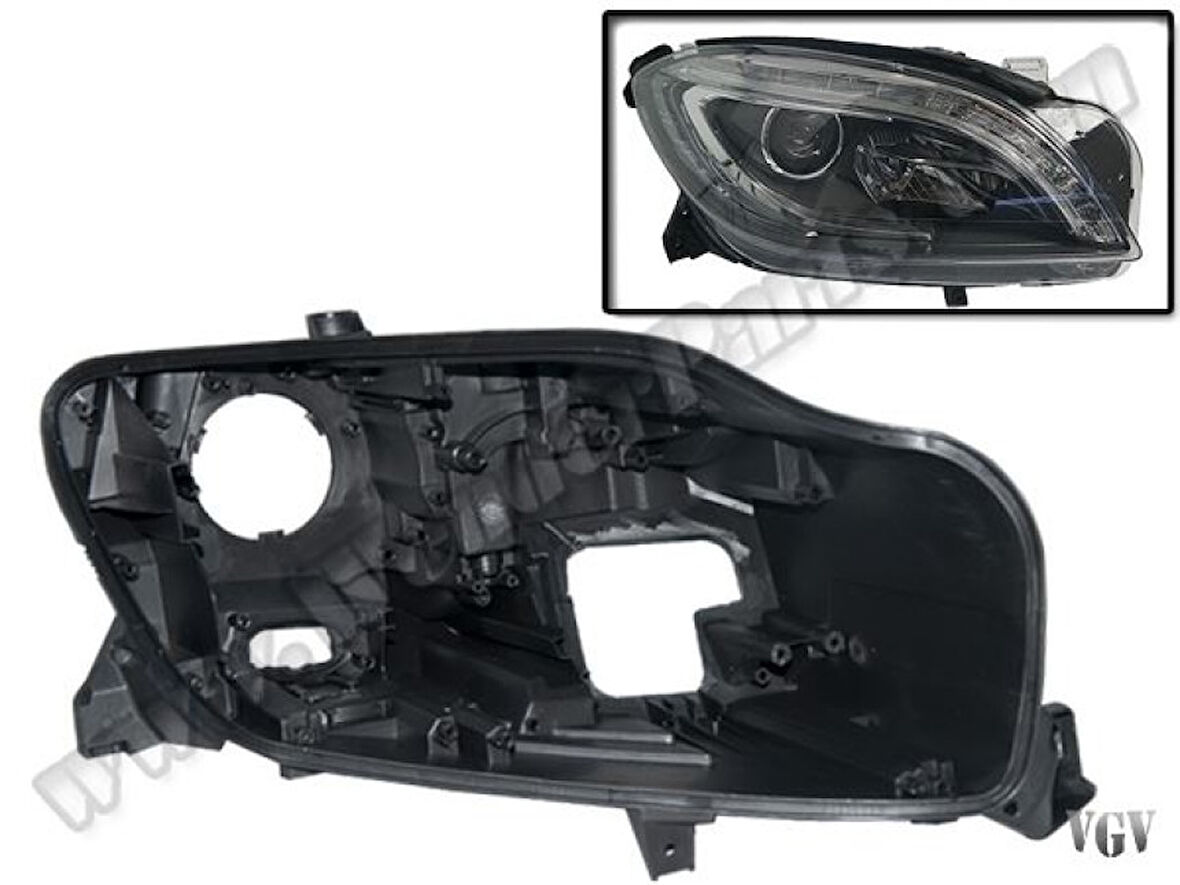 Mercedes Far Kasası Sag (bi-Xenon) ML-Class W166 11>15 - Wenderparts Ma1668205559p2