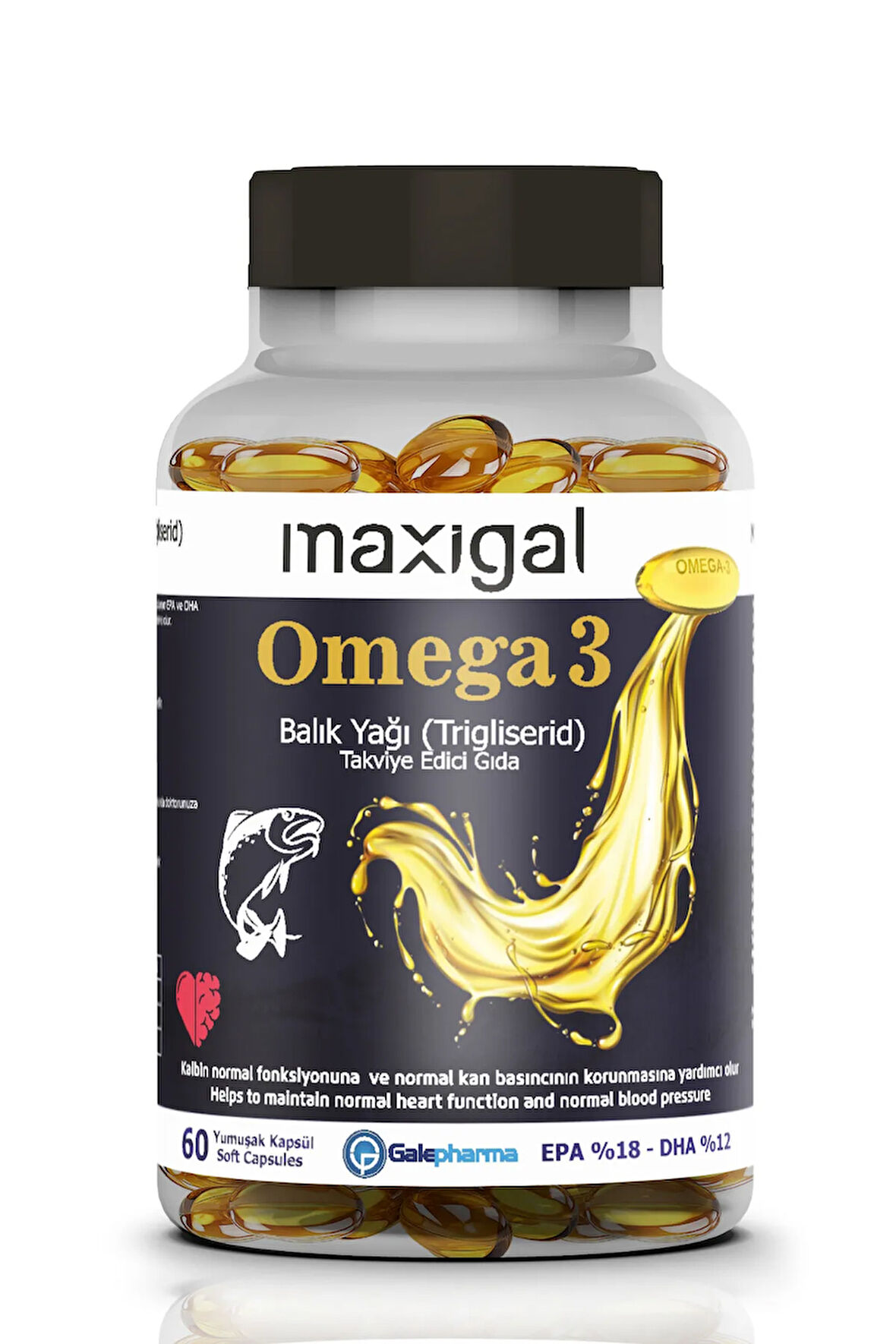 Omega 3 Balık Yağı 2000 Mg 60 Kapsül