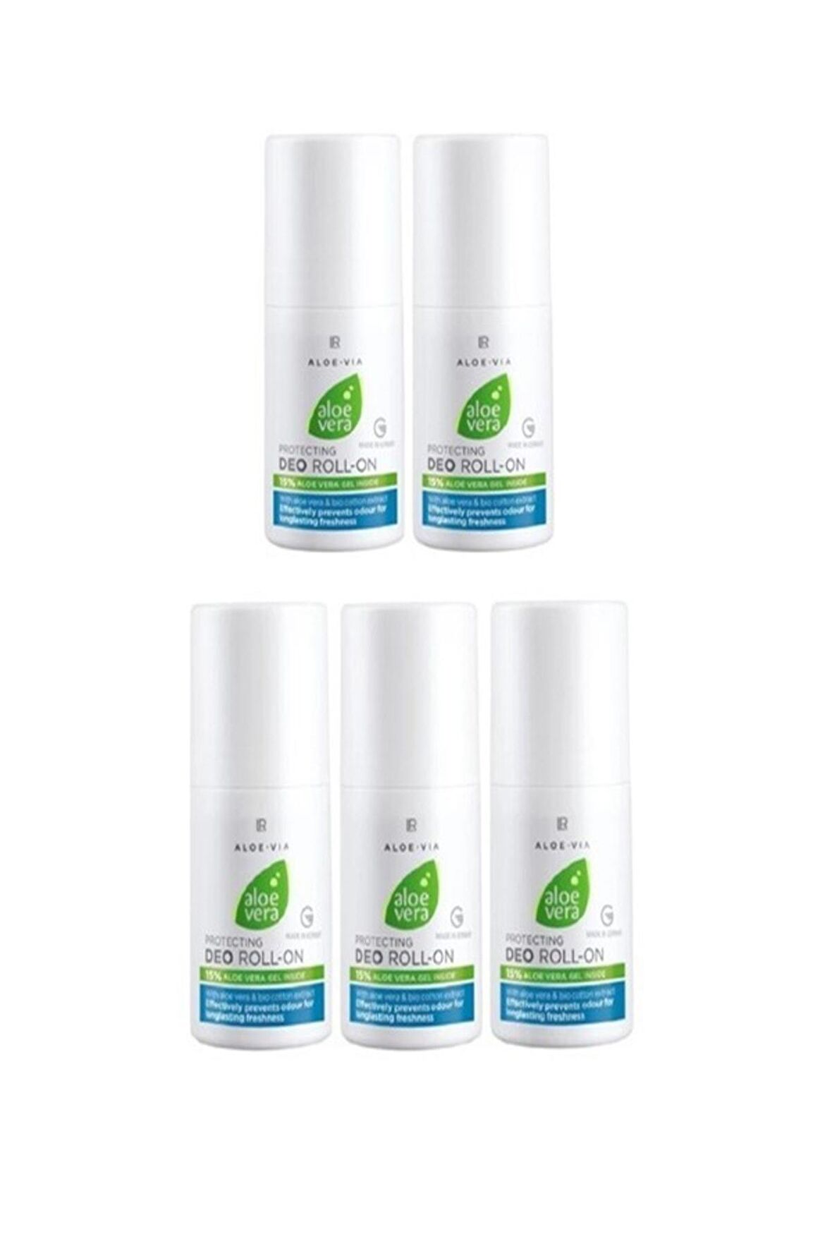 Aloe Vera Deo Roll-on Alkolsüz 50 Ml X 5 Adet