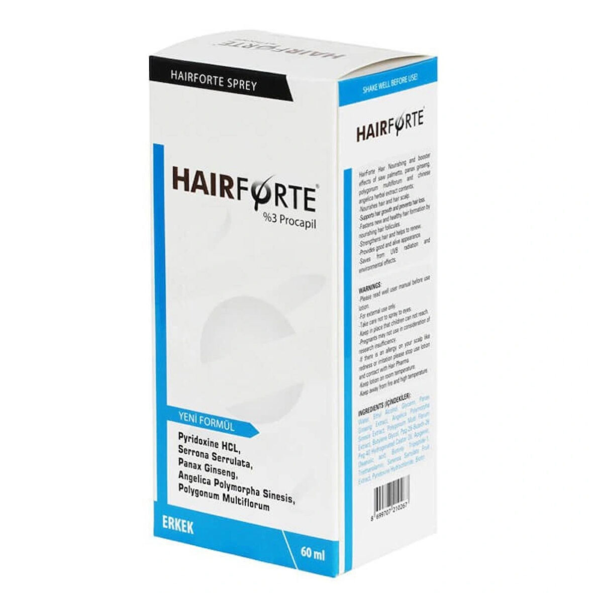 Hair Pharma Hairforte Sprey Erkek