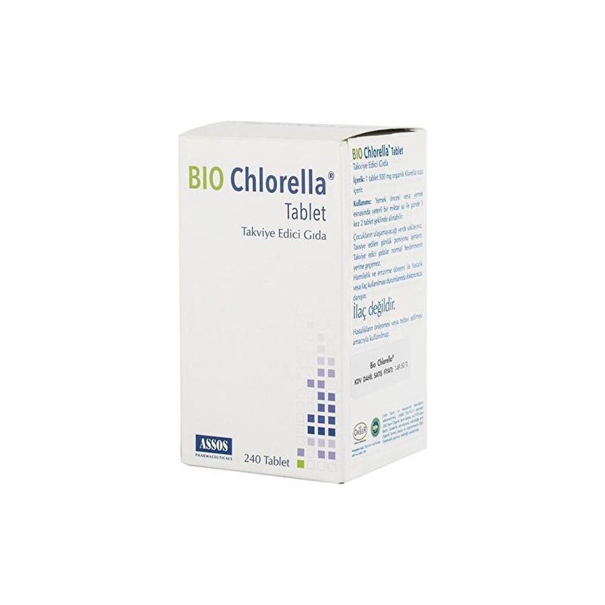 Bio Chlorella 240 Tablet