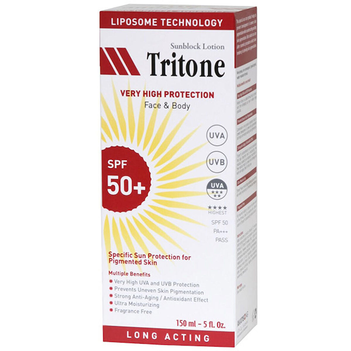 Tritone SPF 50+ Güneş Koruyucu Losyon 150 ml