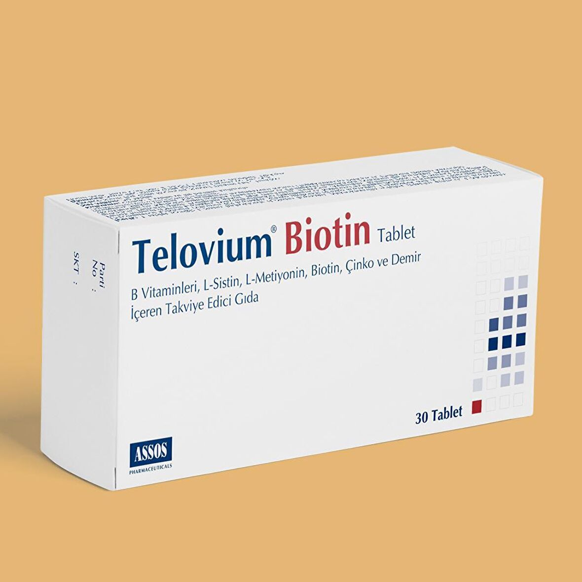 Assos Telovium Biotin 30 Tablet