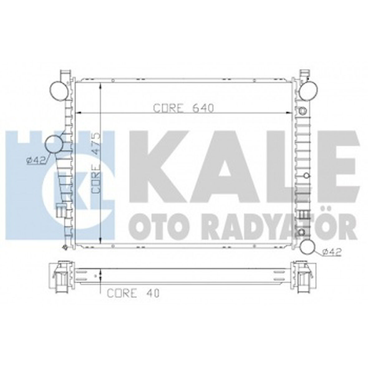 Mercedes Motor Su Radyatoru S-Class W220 98>05 - Kale 360700