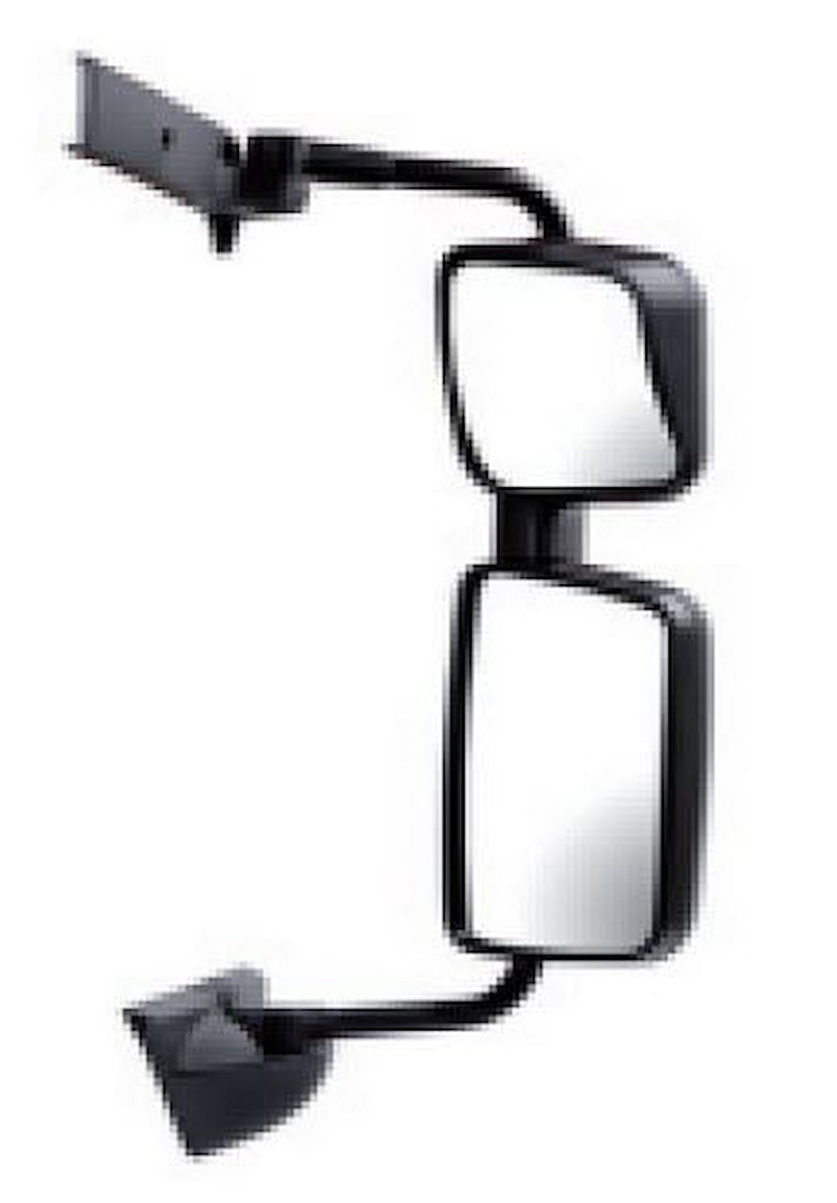 Renault Truck Dis Dikiz Aynası Sag Motorlu Komple Siyah Renault Premium Route 2711 10 / 05> (24v) - Servet S144 111