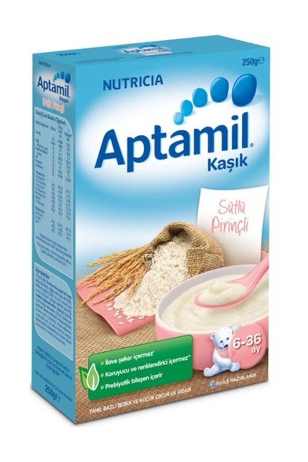 Aptamil Sütlü Pirinçli Kaşık Maması 250gr