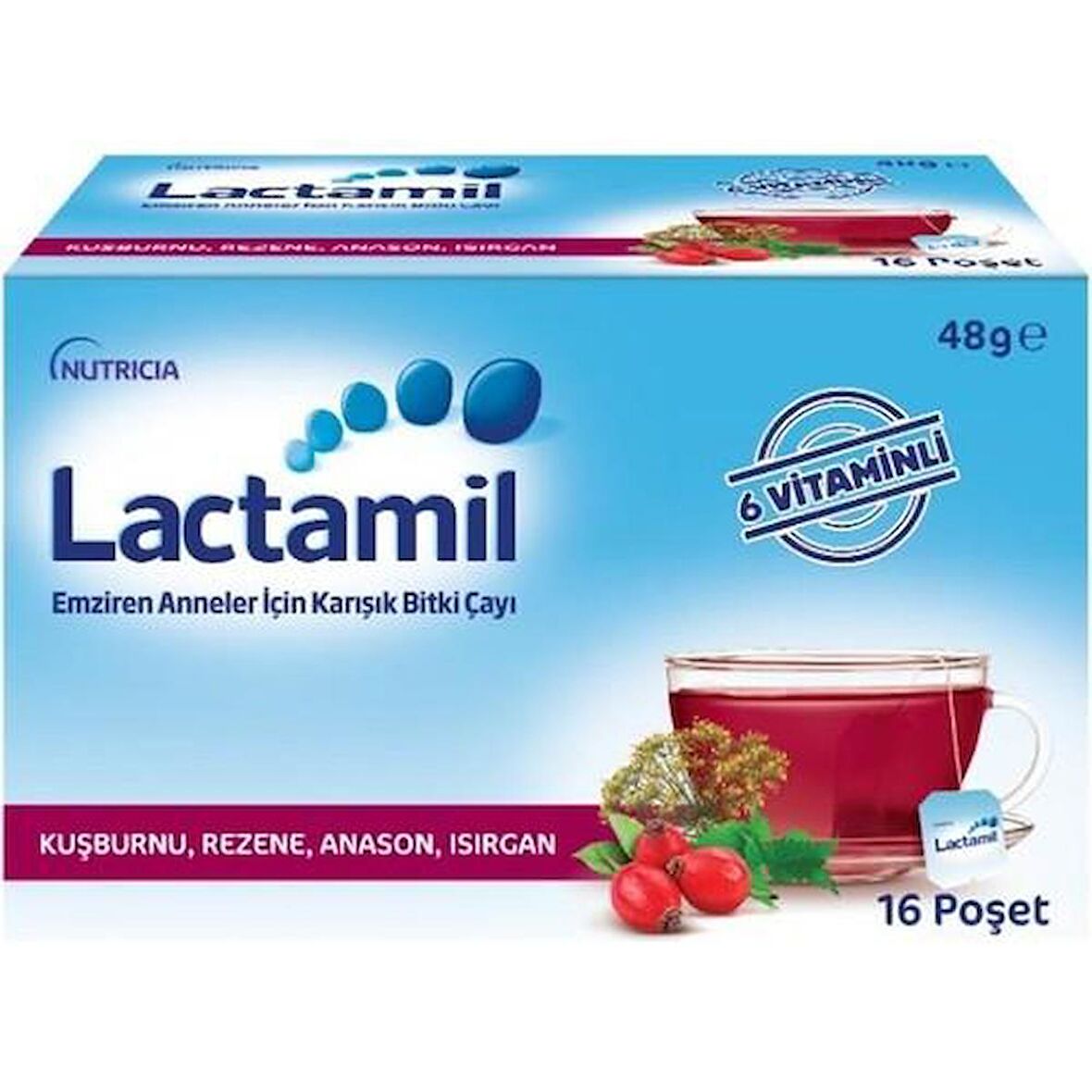 LACTAMIL BITKI CAYI KUSBURNU REZENE 48 GR