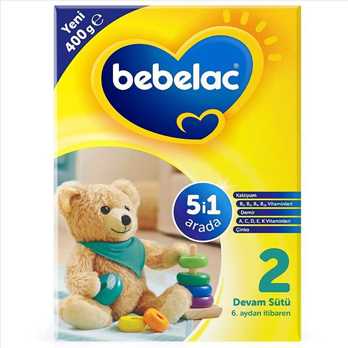 Bebelac 2 Devam Sütü 6-9 Ay 400 g