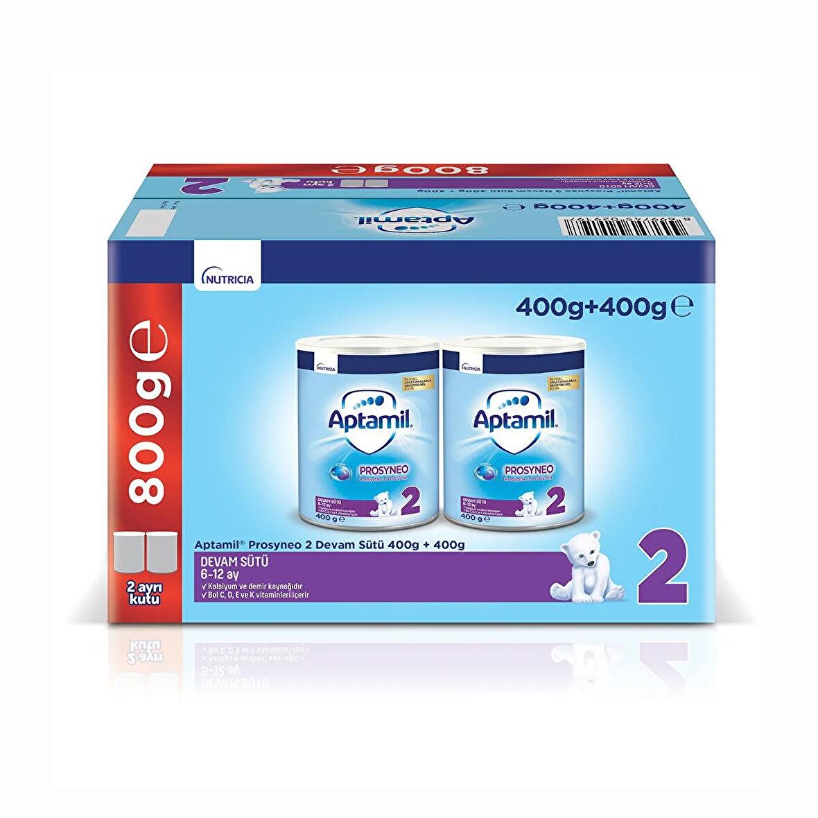 Aptamil Prosyneo 2 Devam Sütü 2x400 gr