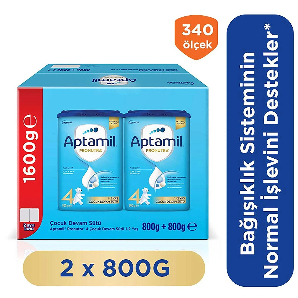   4 Çocuk Devam Sütü 800x2 G  1 Yaş+Akıllı Kutu